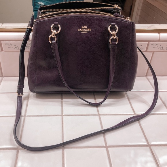 Coach Handbags - COACH PURPLE PURSE